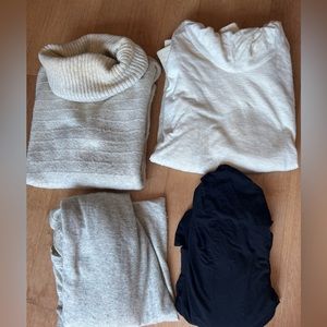 Lot of 4 Small Womens Sweaters - one cashmere!